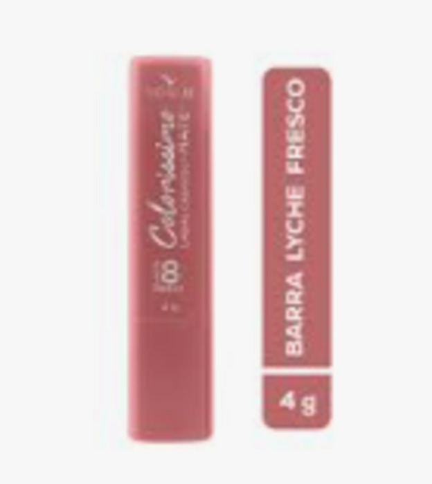 Anúncio: VOGUE COLORISSIMO LABIAL CREMOSO MATE - LYCHEE FRESCO -4G