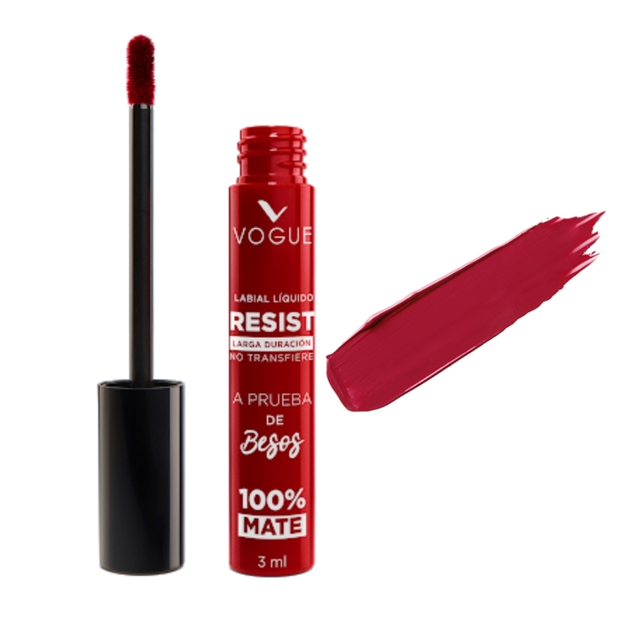 Anúncio: VOGUE LABIAL LIQUIDO RESIST PODEROSA