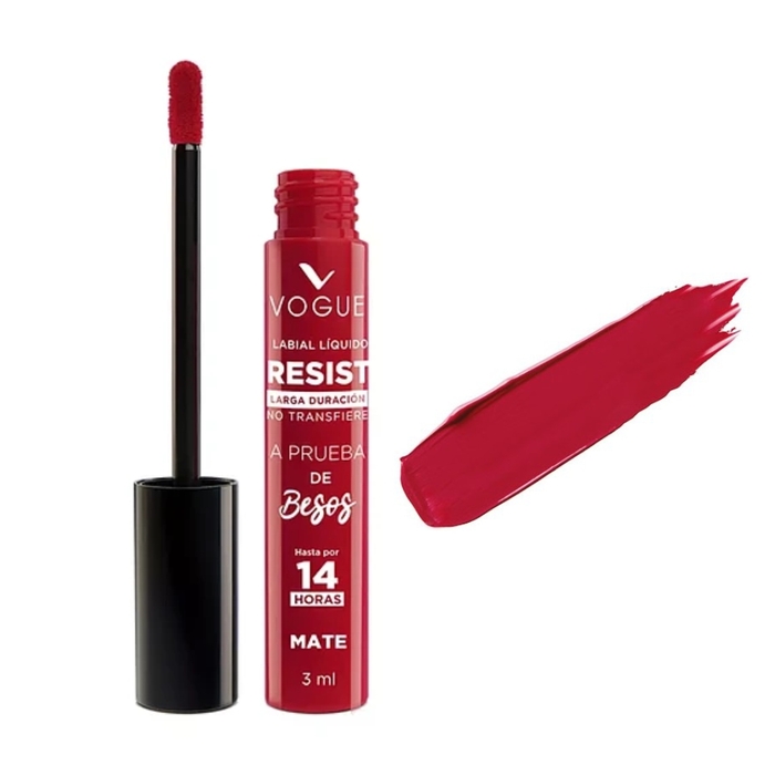 Anúncio: VOGUE LABIAL LIQUIDO RESIST VALIENTE