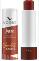 VOGUE BALSAMO LABIAL HIDRATANTE CHOCOLATE CON KARITE 4.8G