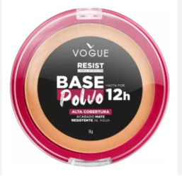 VOGUE BASE POLVO PETALO ACABADO MATE 12H -9G