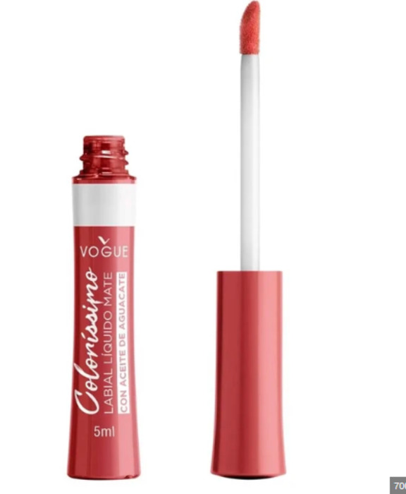 Anúncio: VOGUE LABIAL COLORISSIMO LIQUIDO FRAMBUESA