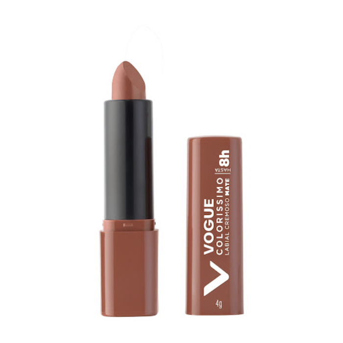 Anúncio: VOGUE COLORISSIMO LABIAL CREMOSO MATE - ALMENDRA SERENA - 4G