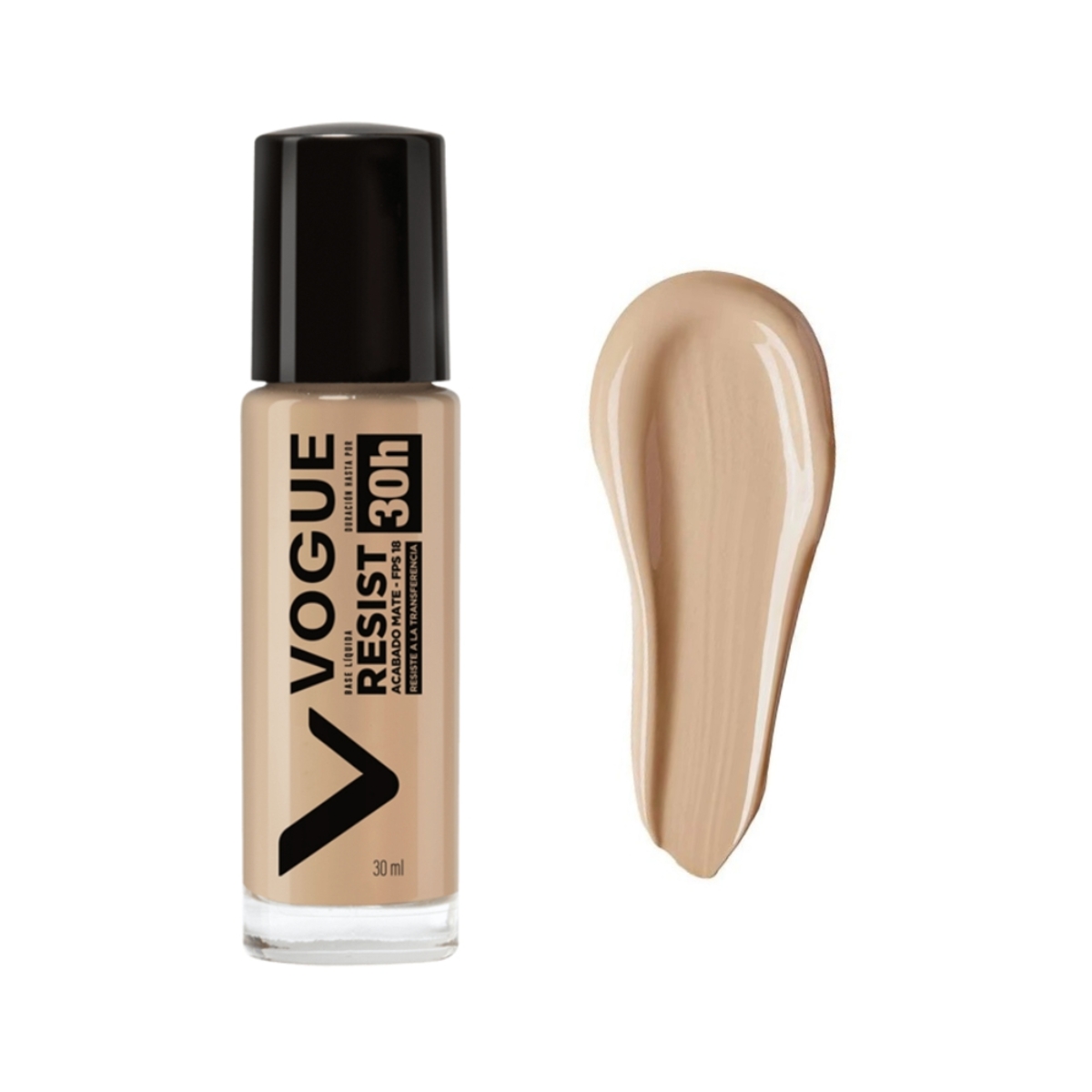 Thumbnail VOGUE BASE LIQUIDA - PORCELANA -  RESISTENTE ACABADO MATE 30H - 30ML