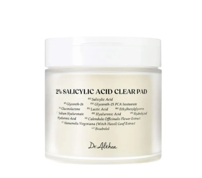 Anúncio: DR ALTHEA 2% SALICYLIC ACID CLEAR PAD 170G