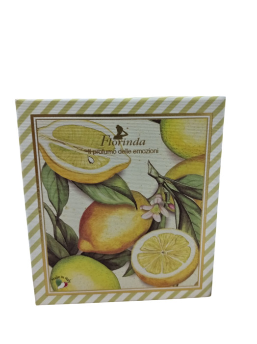 Anúncio: FLORINDA GIFT BOX WITH 2 LEMON SOAPS 200G