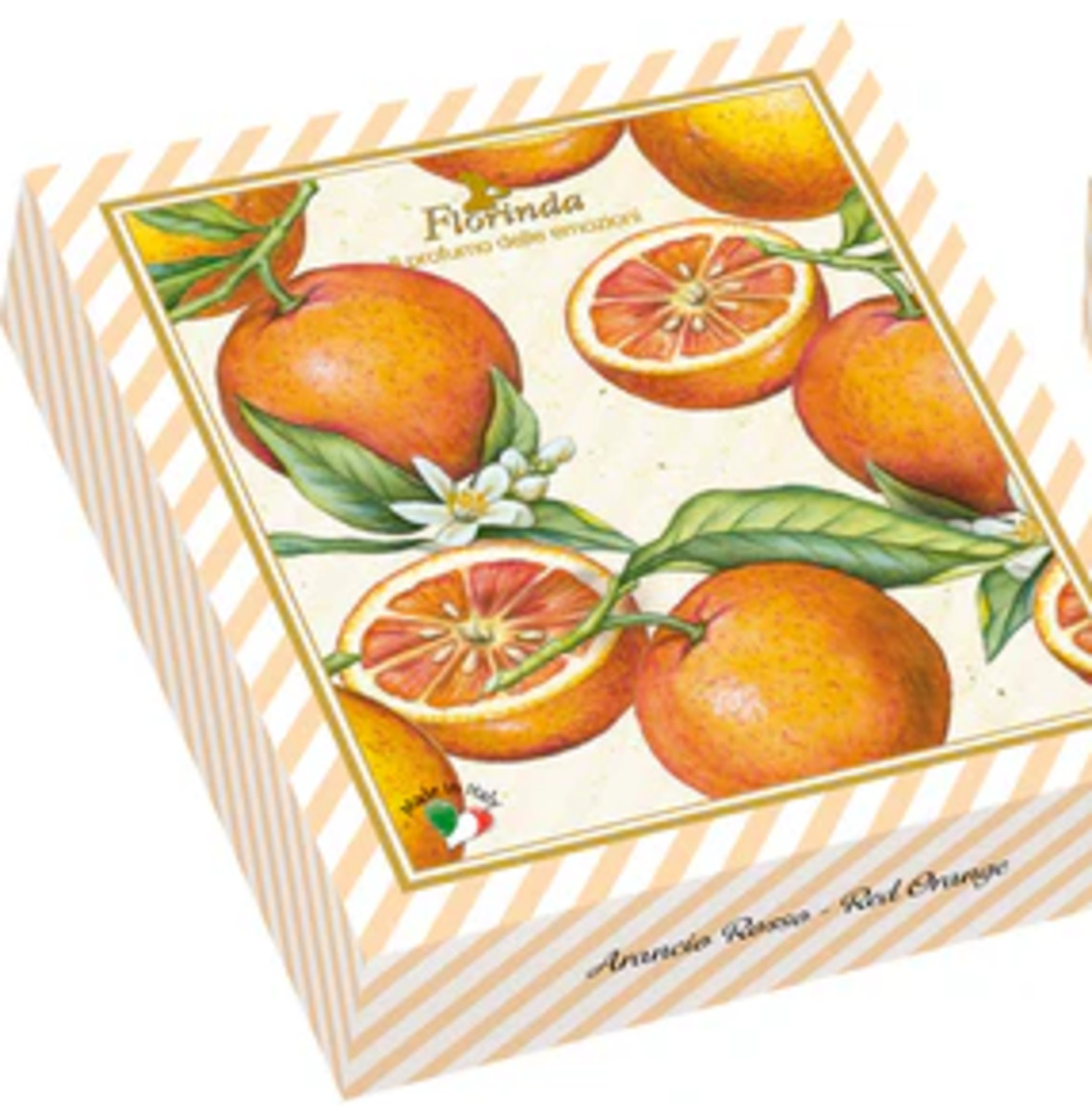 Thumbnail FLORINDA GIFT BOX WITH 2 ORANGE SOAPS 200G