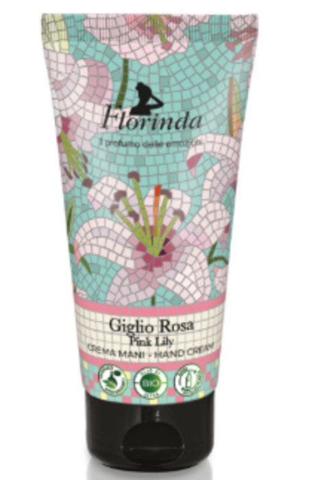 Anúncio: FLORINDA HAND CREAM PINK LILY MOSAIC 75ML