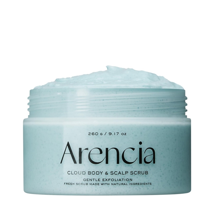 Anúncio: ARENCIA FRESH CLOUD BODY&SCALP SCRUB FRENCH MINT&LILY 260G