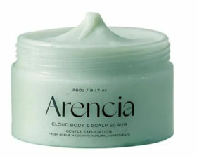 ARENCIA FRESH CLOUD BODY&SCALP SCRUB FRENCH MINT&LILY 260G