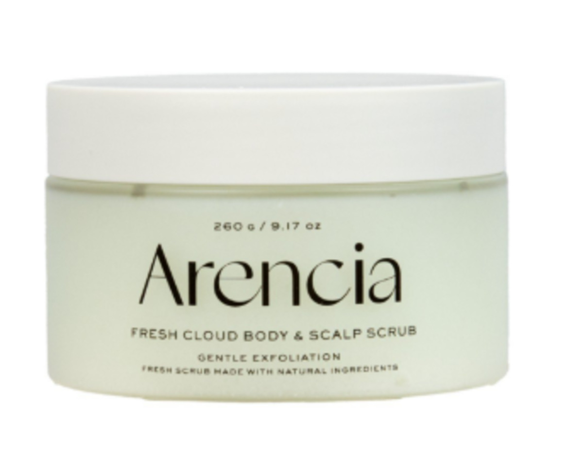 Thumbnail ARENCIA FRESH CLOUD BODY&SCALP SCRUB GERANIUM&PRIMROSE 260G