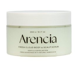 ARENCIA FRESH CLOUD BODY&SCALP SCRUB GERANIUM&PRIMROSE 260G