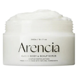 ARENCIA FRESH CLOUD BODY&SCALP SCRUB WHITE TEA&NEROLI 260G