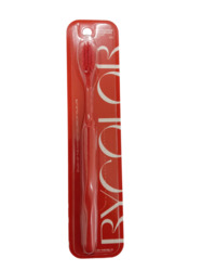 BYCOLOR CHEERY RED TOOTH BRUSH 1EA