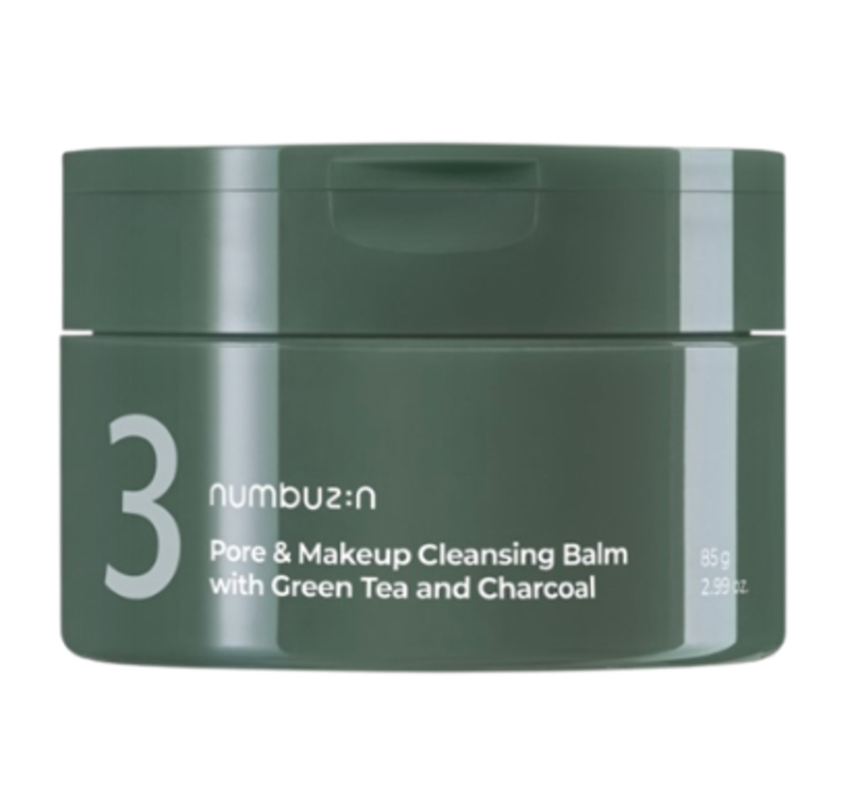 Thumbnail NUMBUZIN PORE&MAKEUP CLEANSING BALM WITH GREEN TEA AND CHARCOAL 85G