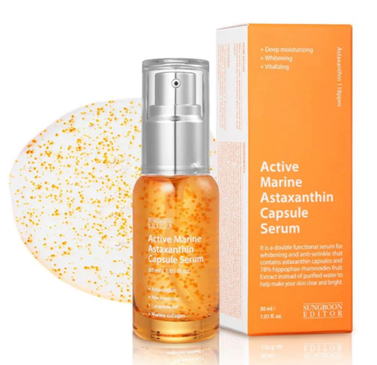 Thumbnail SUNGBOON EDITOR ACTIVE MARINE ASTAXANTHIN CAPSULE SERUM