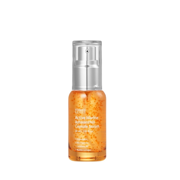 Anúncio: SUNGBOON EDITOR ACTIVE MARINE ASTAXANTHIN CAPSULE SERUM 30ML