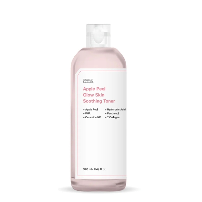Anúncio: SUNGBOON EDITOR APPLE PEEL GLOW SKIN SOOTHING TONER 340ML