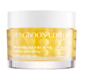 SUNGBOON EDITOR DEEP COLLAGEN RETINOL POWER BOOSTING CAPSULE CREAM