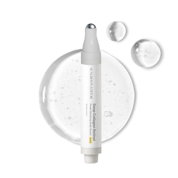 Anúncio: SUNGBOON EDITOR DEEP COLLAGEN RETINOL POWER BOOSTING SCALP SERUM 15ML