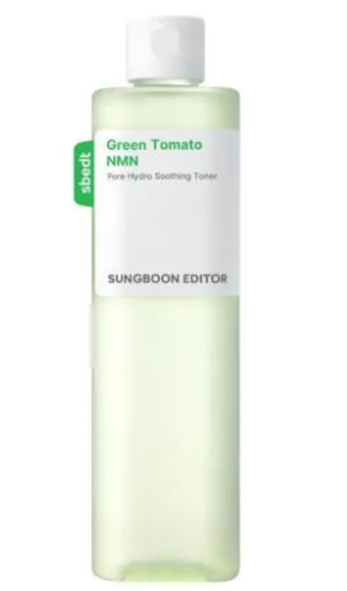 Thumbnail SUNGBOON EDITOR GREEN TOMATO NMN PORE HYDRO SOOTHING TONER 350ML