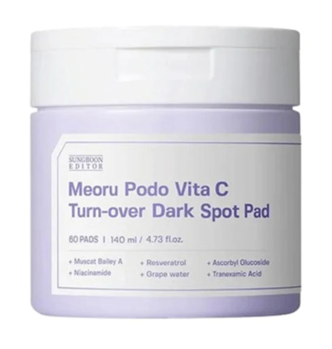 Thumbnail SUNGBOON EDITOR MEORU PODO VITA C TURNOVER DARK SPOT 60PAD