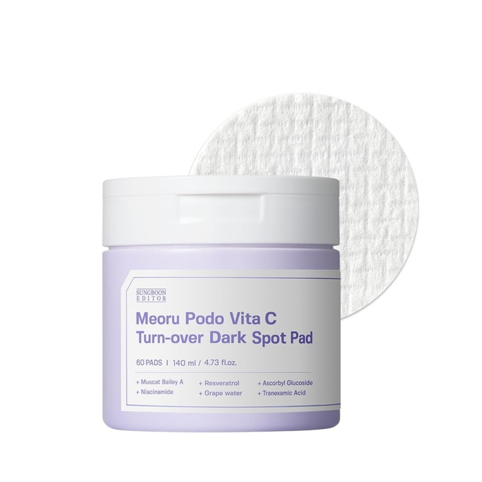 Anúncio: SUNGBOON EDITOR MEORU PODO VITA C TURNOVER DARK SPOT 60PAD