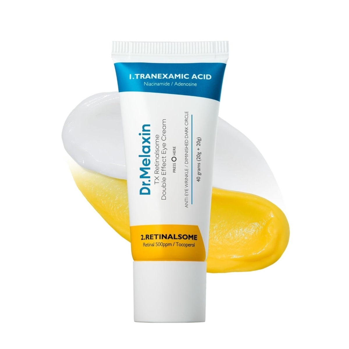 Thumbnail DR MELAXIN TX RETINALSOME DOUBLE EFFECT EYE CREAM 40G