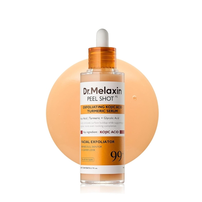 Anúncio: DR MELAXIN PEEL SHOT EXFOLIATING KOJIC ACID TURMERIC SERUM 80ML