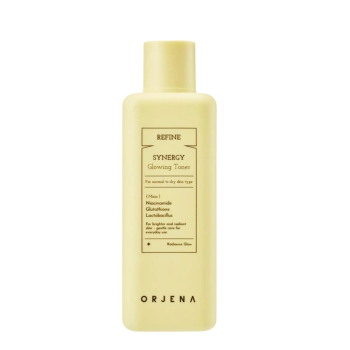 Anúncio: ORJENA REFINE SYNERGY GLOWING TONER 150ML