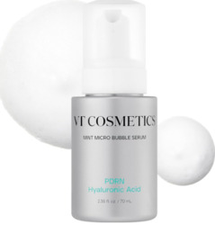 VT COSMETICS PDRN HYALURONIC MINT MICRO BUBBLE SERUM