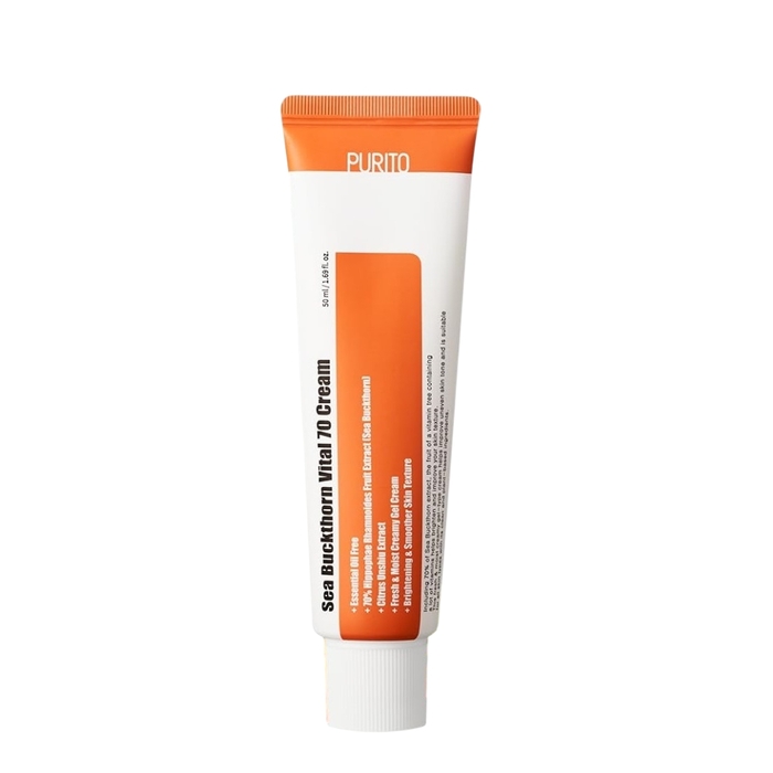 Anúncio: PURITO SEOUL SEA BUCKTHORN VITAL 70 CREAM 50ML