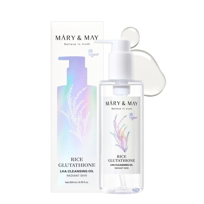 Anúncio: MARY&MAY RICE GLUTATHIONE LHA CLEANSING OIL 200ML