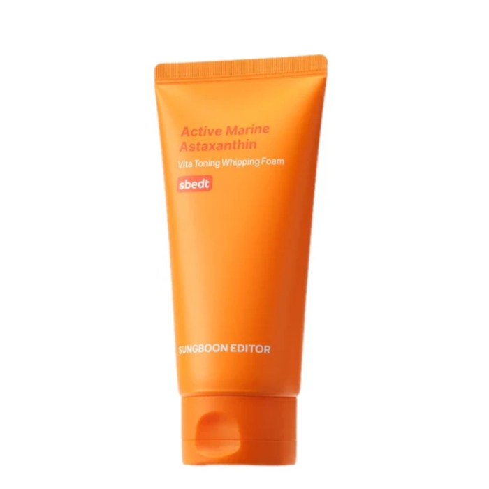 Anúncio: SUNGBOON EDITOR ACTIVE MARINE ASTAXANTHIN VITA TONING WHIPPING FOAM 120G