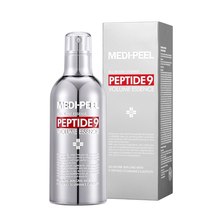 Anúncio: MEDIPEEL PEPTIDE 9 VOLUME ALL IN ONE ESSENCE 100ML