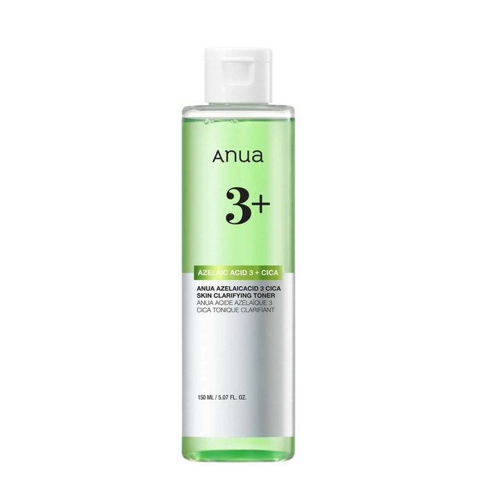 Anúncio: ANUA AZELAIC ACID 3 CICA SKIN CLARIFYING TONER 250ML