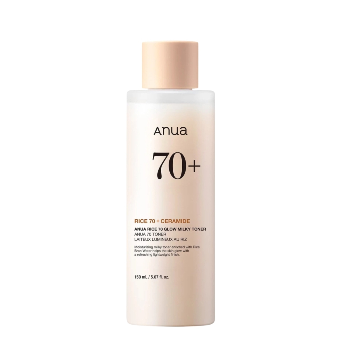 Thumbnail ANUA 70+ RICE GLOW MILKY TONER 150ML