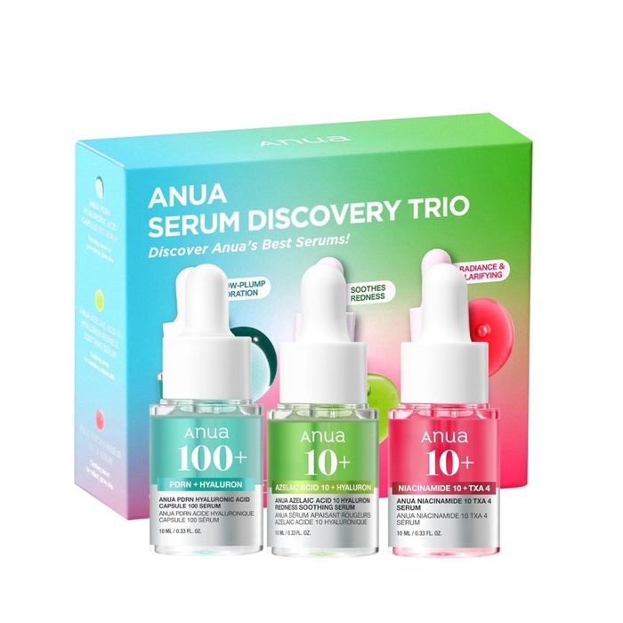 Anúncio: ANUA YESSTYLE EXCLUSIVE SERUM MINI TRIO SET