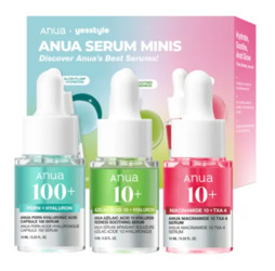 ANUA YESSTYLE EXCLUSIVE SERUM MINI TRIO SET