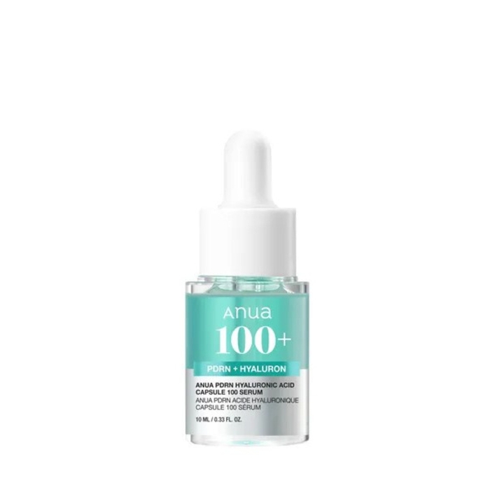 Anúncio: ANUA PDRN HYALURONIC ACID CAPSULE 100 SERUM MINI 10ML