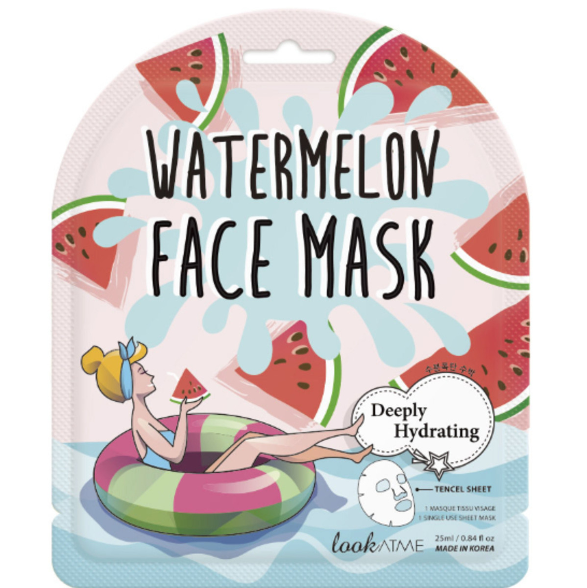 Thumbnail LOOK AT ME WATERMELON TENCEL FACE MASK 25ML