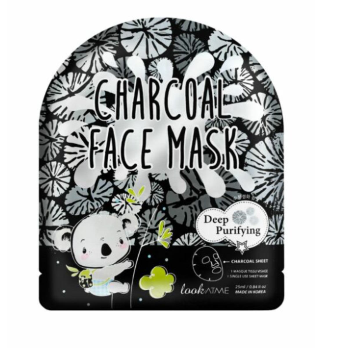 Thumbnail LOOK AT ME CHARCOAL TENCEL FACE MASK 25ML