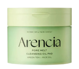 ARENCIA PORE MELT CLEANSING OIL 50 PADS 140G