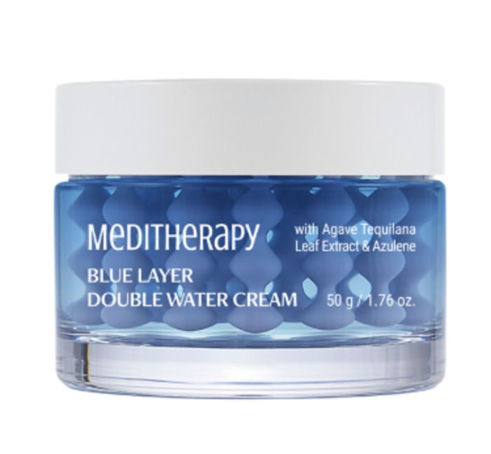 Anúncio: MEDITHERAPY BLUE LAYER DOUBLE WATER CREAM 50G