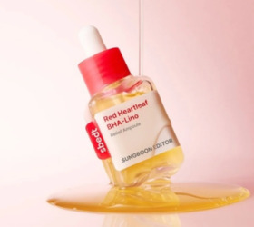 SUNGBOON EDITOR RED HEARTLEAF BHA-LINO RELIEF AMPOULE 40ML