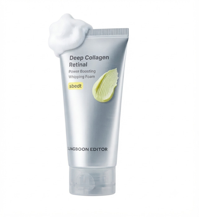 Anúncio: SUNGBOON EDITOR DEEP COLLAGEN RETINAL POWER BOOSTING WHIPPING FOAM 120GR