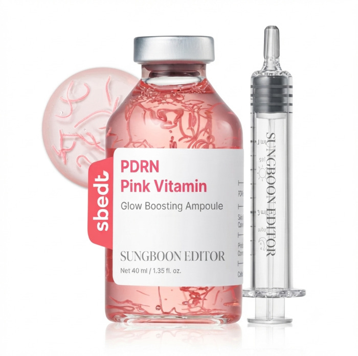 Anúncio: SUNGBOON EDITOR PDRN PINK VITAMIN BOOSTING AMPOULE 40ML
