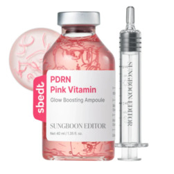 SUNGBOON EDITOR PDRN PINK VITAMIN BOOSTING AMPOULE 40ML