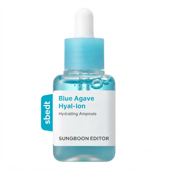 Anúncio: SUNGBOON EDITOR BLUE AGEVE HYAL-ION HYDRATING AMPOULE 40ML