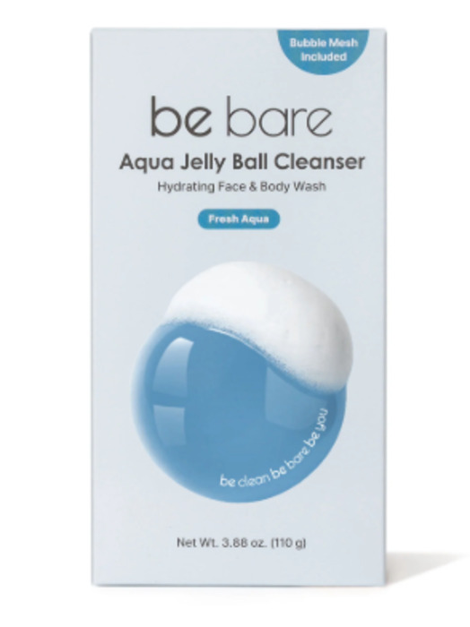 Anúncio: BE BARE AQUA JELLY BALL CLEANSER - FRESH AQUA